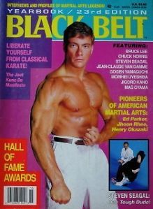 1991 Black Belt Yearbook Jean Claude Van Damme Cat Yamaguchi Karate Martial Arts