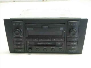 Audi A4 S4 Single Disc CD Cassette Tape Radio LKQ
