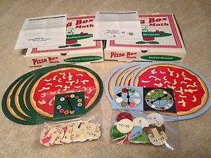 New 2 Really Good Stuff Pizza Box Math Muliplication Division Games 3rd 4th