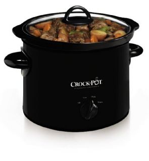 CROCK-POT 3040-BC Stainless Steel 4-Quart Round-Shaped Manual Slow Cooker 