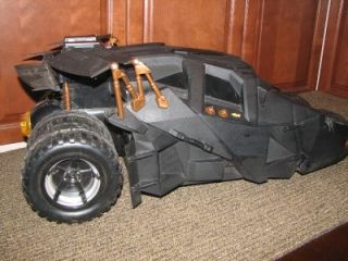 Huge Tyco RC 1 6 Scale Batman Batmobile Tumbler Car Only No Remote or Battery