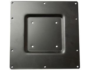 Black Steel Vesa LCD Plasma HDTV Monitor Mount Adapter Plate for 100mm and 200mm