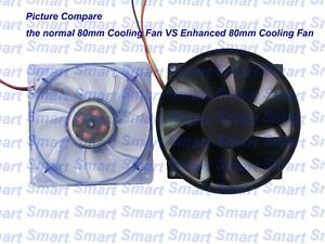 150 Air Flow 80mm 3 Pin Chassis Case CPU Cooling Fan