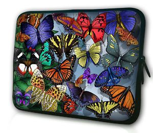 Noble Butterfly 9" 10" 10 1" 10 2" Laptop Netbook Case Bag Pouch Cover Sleeve