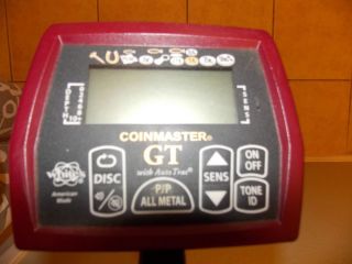 Whites Coinmaster GT Metal Detector