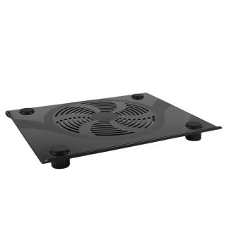 Black USB One Big Fan Portable Cooling Cooler Pad Stand for 14 1" 15" Laptop PC