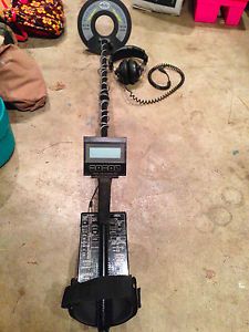 Whites Silver Eagle Metal Detector w Headphones Battery Pack Bluemax 950 Scan
