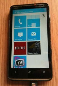 TMobile Microsoft Windows Mobile 7 Touch Screen 16G Black Cell Phone