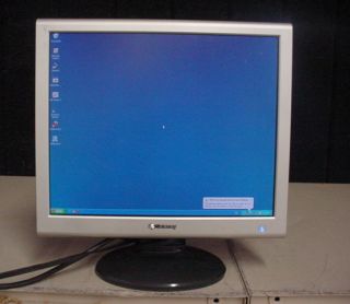 about Gateway 700G 17 LCD Flat Panel Monitor w/Video Cable WORKING