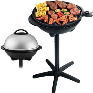 Indoor Outdoor Electric Barbeque Grill George Foreman GGR50B BBQ