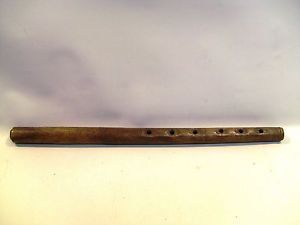 Antique Folk Art Wooden Flute Recorder Wind Musical Instrument