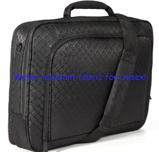 19" Laptop Case 17 3 Wide Screen Black Business Briefcase Bag Portfolio Bag 6T