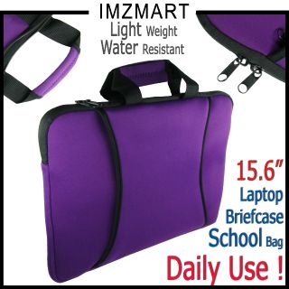15 6 inch Neoprene Laptop Notebook Soft Case 15 6" Daily Light Weight Carry Bag