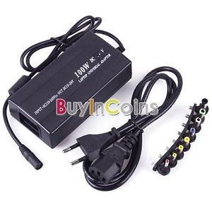 100W Universal in Car Charger AC Adapter for Laptop Notebook Power Supply
