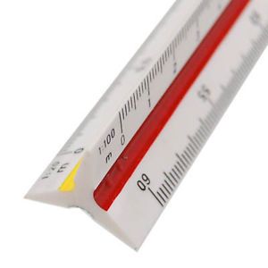 Staedtler Triangular Scale Plastic Engineers Ruler - STD9871934