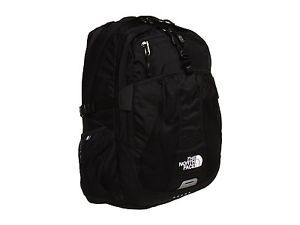 North Face Recon Womens Backpack Daypack Black Laptop Sleeve ACA Hip Belt A93E