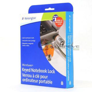 New Kensington MicroSaver Keyed Notebook Lock 64068F Security Cable Lock