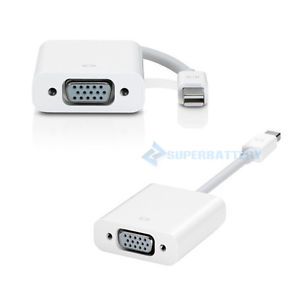 Mini DisplayPort to VGA Cable Adapter for Apple MacBook Pro Air iMac 2 Projector
