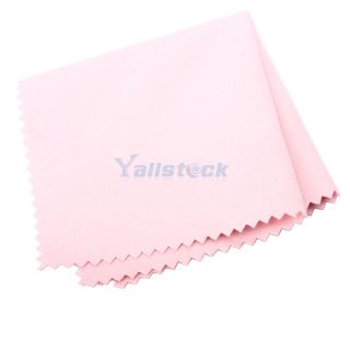 New Microfiber Cleaner Camera Lens LCD Screen Glass Cleaning Cloth Pink