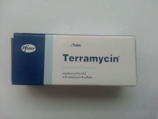 Terramycin Eye Ointment Tube 3 5g for Dogs Cats Horses Pet Eye Care Problems