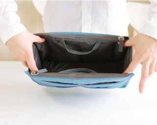 Women Travel Insert Handbag Organiser Purse Large Liner Organizer Tidy Bag Pouch