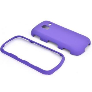 Purple Rubberized Hard Phone Cover Case for Verizon Samsung Intensity 3 III U485