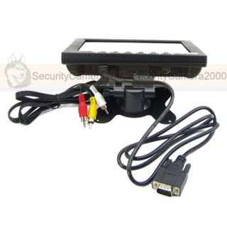 8 inch High Resolution TFT LCD Color CCTV Security Monitor with TV VGA RCA Input