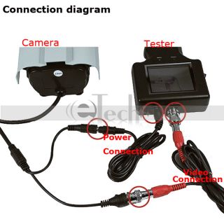 New TFT LCD Monitor Surveillance CCTV Camera Tester Detector Test 12V Handheld
