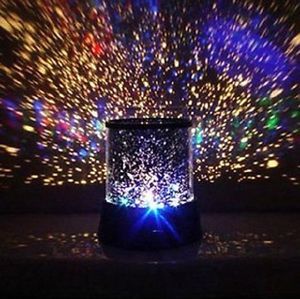 Black Romantic Sky Star Master Projector Lamp LED Night Light with USB Cable US