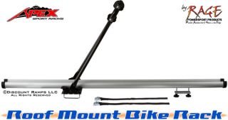 New Aluminum Rooftop Frame Mount Bike Rack Roof Top Bicycle Carrier BC 50010