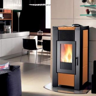 New Ecoteck Serena Wood Pellet Stove High Efficiency Furnace Fireplace 44000 BTU