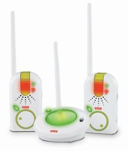 Fisher Price Surround Lights Sounds Monitor with Dual Receivers Baby Product