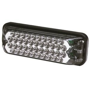 Ecco 3810A Amber LED Class 3 Strobe Lights Surface Mount