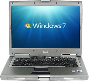 Dell Latitude D800 Cheap Business Laptop WiFi Mobile Fast Windows 7 Notebook