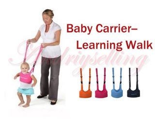 Baby Walker Learning Walk Assistant Trainer Gear Safety Harness Belt Walk Rein