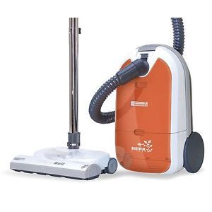 Kenmore 29219 Canister Vacuum Cleaner HEPA Orange White