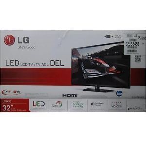 Brand New Open Box LG 32LS3450 32" 720P 60Hz Black LED LCD HDTV