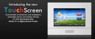 Goodman High Resolution Full Color Touch Screen Digital Thermostat WiFi Capable