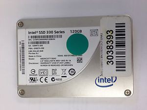 Intel 120GB SSD SATA Laptop Desktop Solid State Hard Drive 330 Series SSDSC2CT12