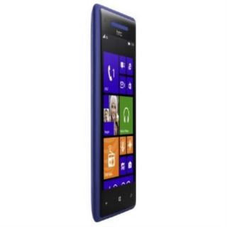 HTC Windows Phone 8x 8GB Slim Blue Used Smartphone for at T 821793032388