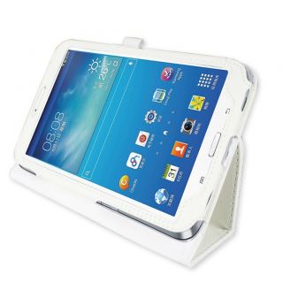 PU Leather Smart Stand Case Cover for Samsung Galaxy Tab 3 8" T310 Tablet PC W