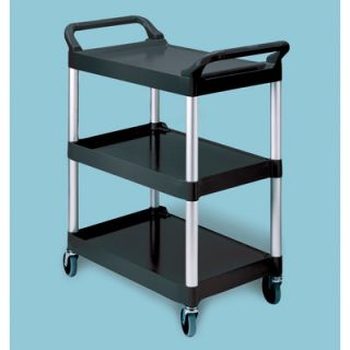 Rubbermaid Commercial Products Food Service & Utility Cart with Casters and Aluminum Uprights