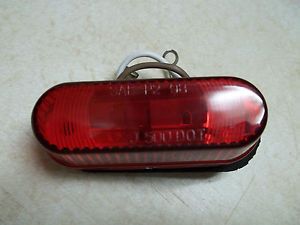 1 Red CLEARANCE Side Marker Light RV Trailer Truck Surface Mount Small
