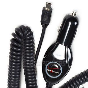 Verizon Universal Mini USB Adapter Mobile Cell Phone Vehicle Auto Car Charger