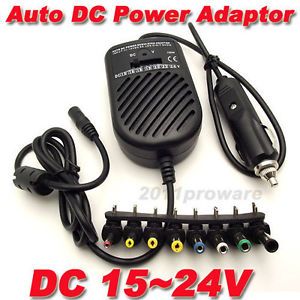 12V Auto DC Power Regulated Universal Adapter for Laptop