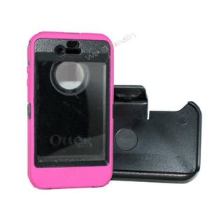 Otterbox Defender Case Otter Box Pink Black Apple iPhone 4 4S Cover 40419 New