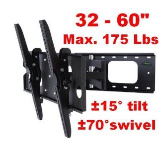 Antra Mounts ATM E15B 32" 60" LCD TV Wall Mount Bracket with Full Motion Swing O