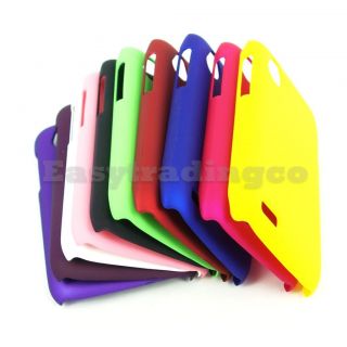 10x Case Cover HTC Desire x T328E Black Blue Pink Green Purple White Yellow Red