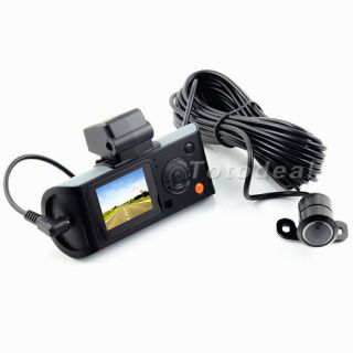 1080p Dual Lens Car DVR Vehicle Camera Cam Dashboard Video Recorder GPS G Sensor