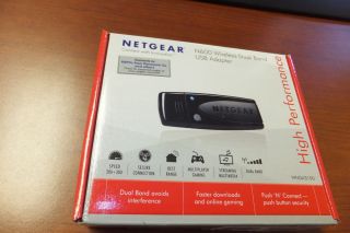 Netgear Dualband WNDA3100 N600 Wireless N USB Wireless Network Adapter Brand New